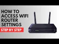 How to Access WiFi Router Settings
