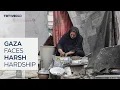 Gaza’s displaced struggle with cold, floods and hardship