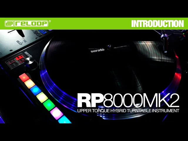Reloop RP 8000 MK2 - Platine vinyle avec PADs MIDI