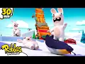Download Lagu Rabbids have a blast in the cool! 😎🐧 | RABBIDS INVASION 🐰 | 30mn Compilation | Cartoon for kids