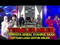 Lagu ADIBAL SYAHRUL TERMILEN MILEN, SAMPAI CIPTAIN LAGU BUAT MILA DAN VALEN. 