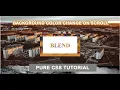 Background Color Change On Scroll Using CSS Pure Css Tutorial