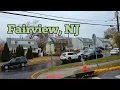 Walking tour in the northwestern section of Fairview New Jersey USA
