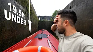 Not Sure If Attempting This lock Was A Wise Idea (Narrow Boating to Bath)