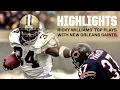Ricky Williams Highlights Top Plays with the Saints
