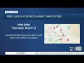 Noodles Company offering free meals for restaurant workers on Thursday