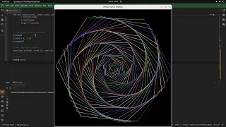 How to create spiral patterns hypnotic spiral with python turtle