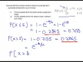 Exponential Distribution - Worked Example