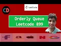 Orderly Queue Leetcode 899 Live coding session