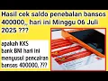 Download Lagu Hasil Cek saldo penebalan saldo 400000 hari ini, Minggu 06 Juli 2025 ????