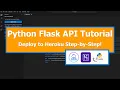 Python Flask API Tutorial From Local Development to Live Deployment on Heroku