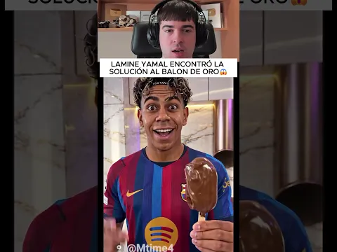 LAMINE ENCONTRÓ LA SOLUCIÓN DEL HELADO DE ORO