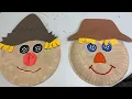DT Crafts Paper Plate Scarecrow