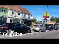 Hour-long queues as McDonald s reopens drive-through restaurants