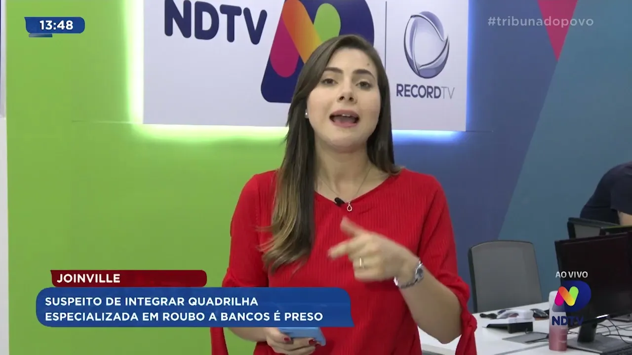 Joinville: Suspeito de integrar quadrilha especializada em roubo a bancos é preso