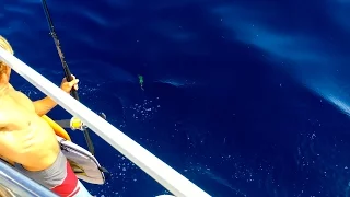 Trolling Off A Trawler