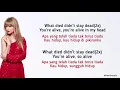 Taylor Swift - Marjorie | Lirik Terjemahan