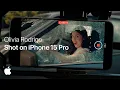 Shot on iPhone 15 Pro Olivia Rodrigo get him back Apple