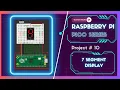 Seven Segment Display with Raspberry Pi Pico MicroPython Tutorial on Wokwi