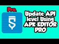 Update API Level and Customize Version Name Sketchware Tutorial