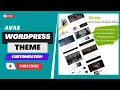 Avas Elementor WordPress Theme customize