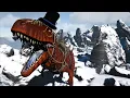 Can the carcharodontosaurus go into Boss arenas ark