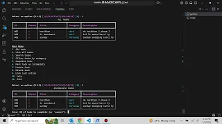 Interactive Python Todo CLI App