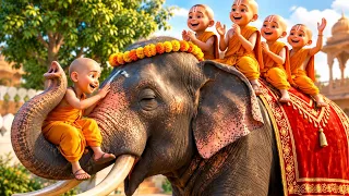 क्रोधी हाथी का हुआ अद्भुत परिवर्तन! 🐘🙏 | गोपाल दास जी की भक्ति कथा | सनातन पंथ