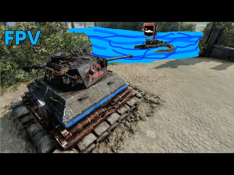 COH3 FPV How does the pantherturm fare against a Crocodile?