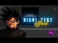 VIRAL Glow Text Effect I After Effects Tutorial