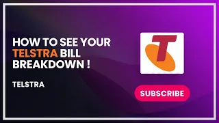 How to See Your Telstra Bill Breakdown