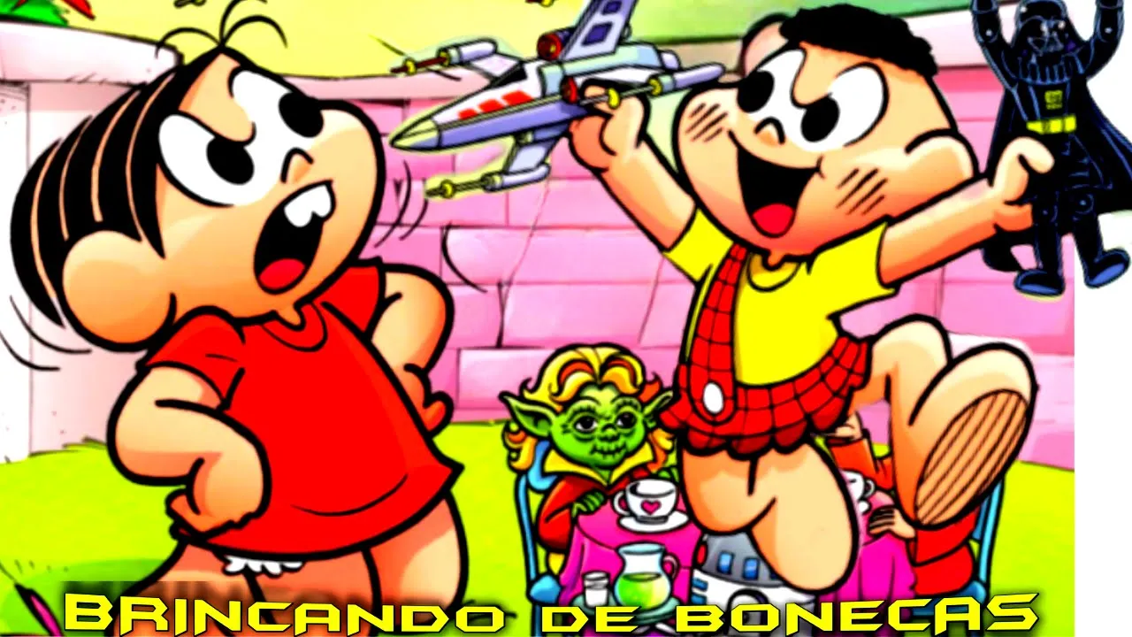 OS NOVOS BRINQUEDOS DA MÔNICA - QUADRINHOS DA TURMA DA MÔNICA