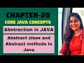 Abstraction in JAVA Abstract class Abstract methods in JAVA Java Tutorial For Beginners