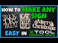 Create a STUNNING Merry Christmas Sign in Just 5 Minutes