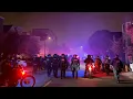 San Francisco police in riot gear crack down on 4th of July illegal fireworks shows