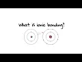 Ionic Bonding Explained IGCSE Chemistry