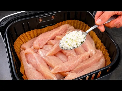 I Started Making Chicken Like This in the Air Fryer! Simple and delicious recipe!