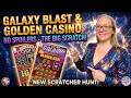 COSMIC LUCK OR CASINO BUST Scratching 5 10 Tickets Illinois lottery
