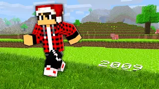 جربت ماين كرافت سنة 2009 