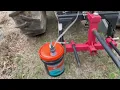 How to Add Hydraulic Oil to Tractor - Bucket Pump
