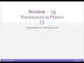 Session - 13 Python