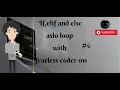 How to Use if elif else and loop in Python with fearless coder 011