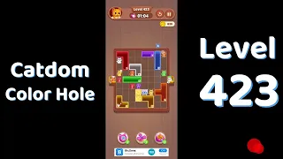 Catdom Color Hole Level 423 Screenshot