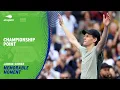 Championship Point Jannik Sinner Wins Second Grand Slam Title 2024 US Open