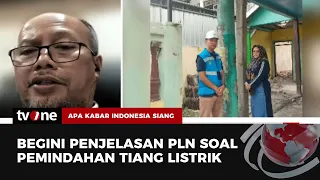 biaya fantastis pemindahan tiang listrik jadi sorotan sebenarnya tanggung jawab siapa akis tvone