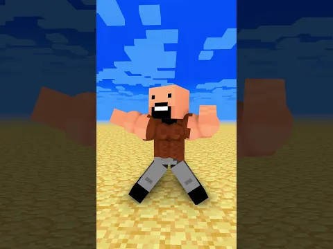 herobrine hit the gym