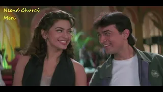 Neend Churai Meri Kisne O Sanam Song Ishq 1997 Aamir Khan Juhi Chawla Ajay Devgan Kajol 