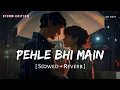 Lagu Pehle Bhi Main (Slowed + Reverb) | Storm Edition | Vishal Mishra | Animal | SR Lofi