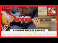 Download Lagu Metal Militia - Metallica (ALL RIFFS + TABS) Guitar lesson/tutorial/How to play