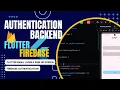 Flutter Authentication Backend Firebase Email Login Signup No Words Just Code